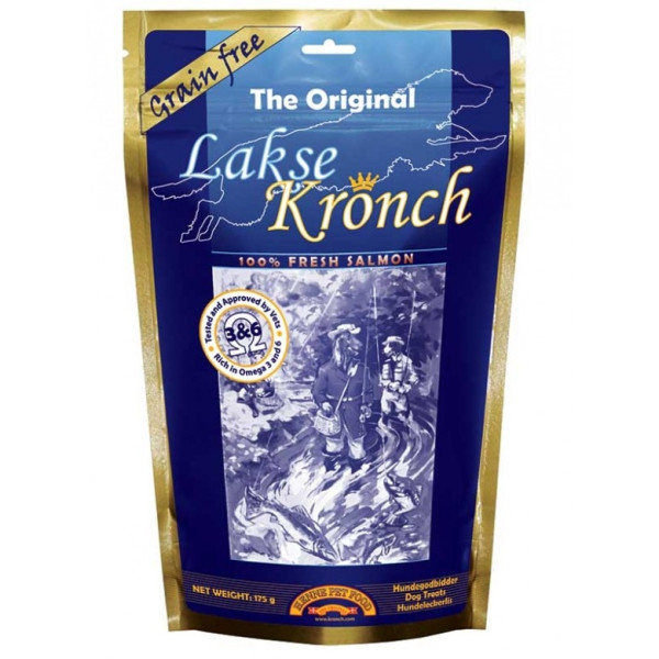 挪威 Kronch - 三文魚餅 - 高營養配方 ( 175 克 ) x 3 包